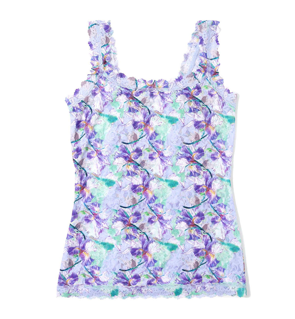 Hanky Panky Signature Lace Printed Unlined Camisole (PR1390L),XS,Pleinair - Pleinair,XS