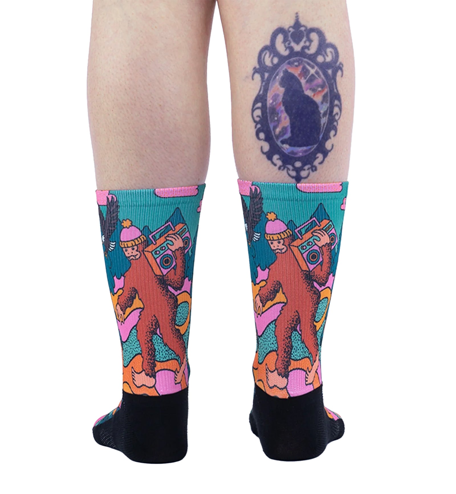 SOCK it to me Athletic Printed Performance Crew Socks (AP0010),I'm a Local Legend - I'm a Local Legend,One Size