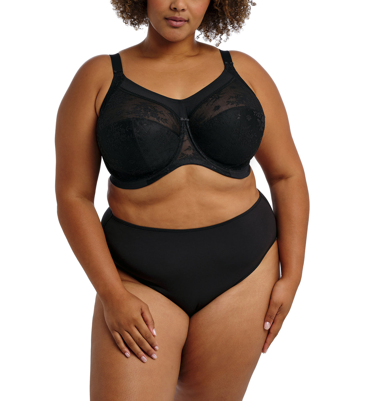 Goddess Verity Full Cup Underwire Bra (700204),34J,Black - Black,34J