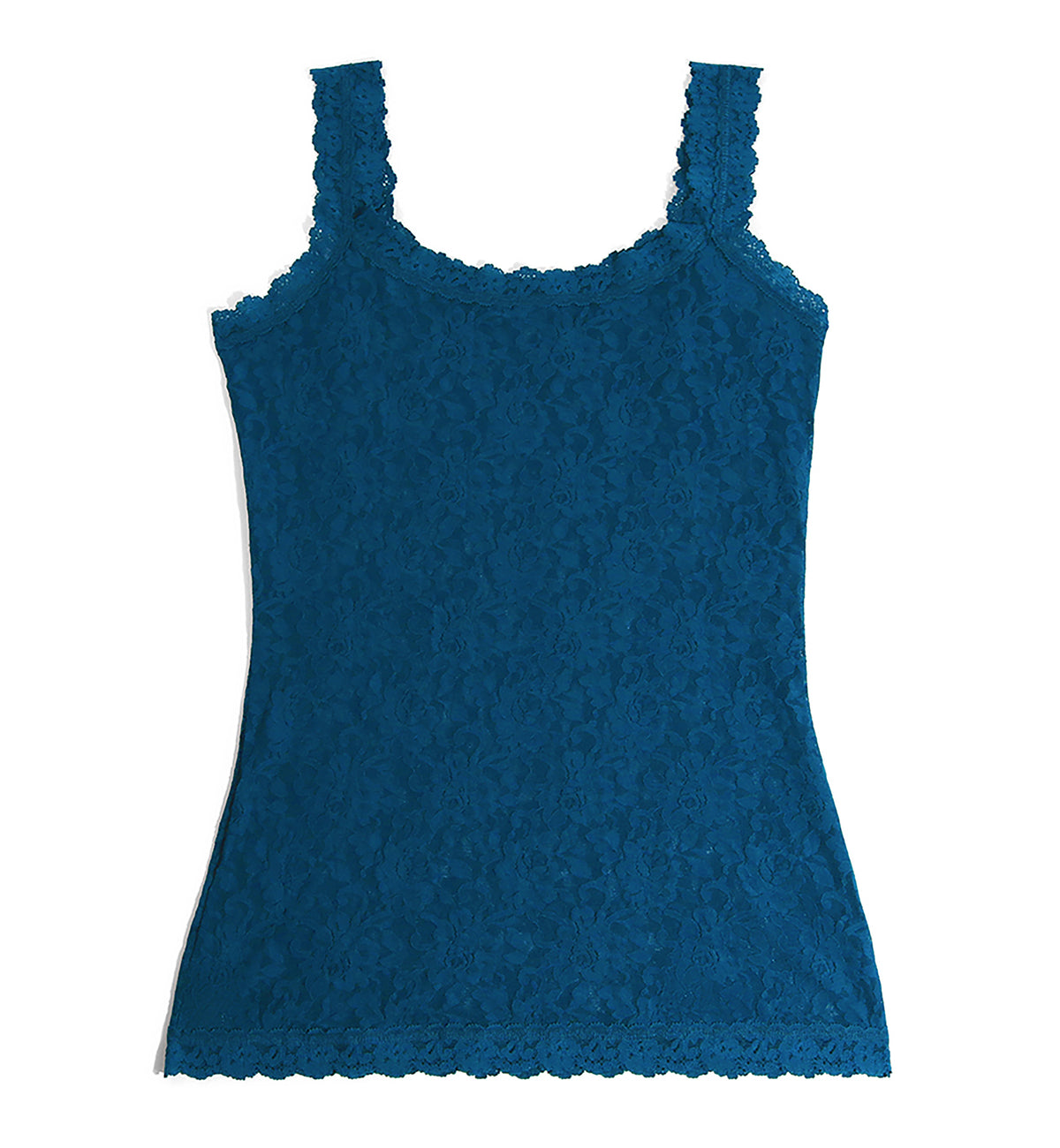 Hanky Panky Signature Lace Unlined Camisole (1390LP),XS,Hot Teal - Hot Teal,XS