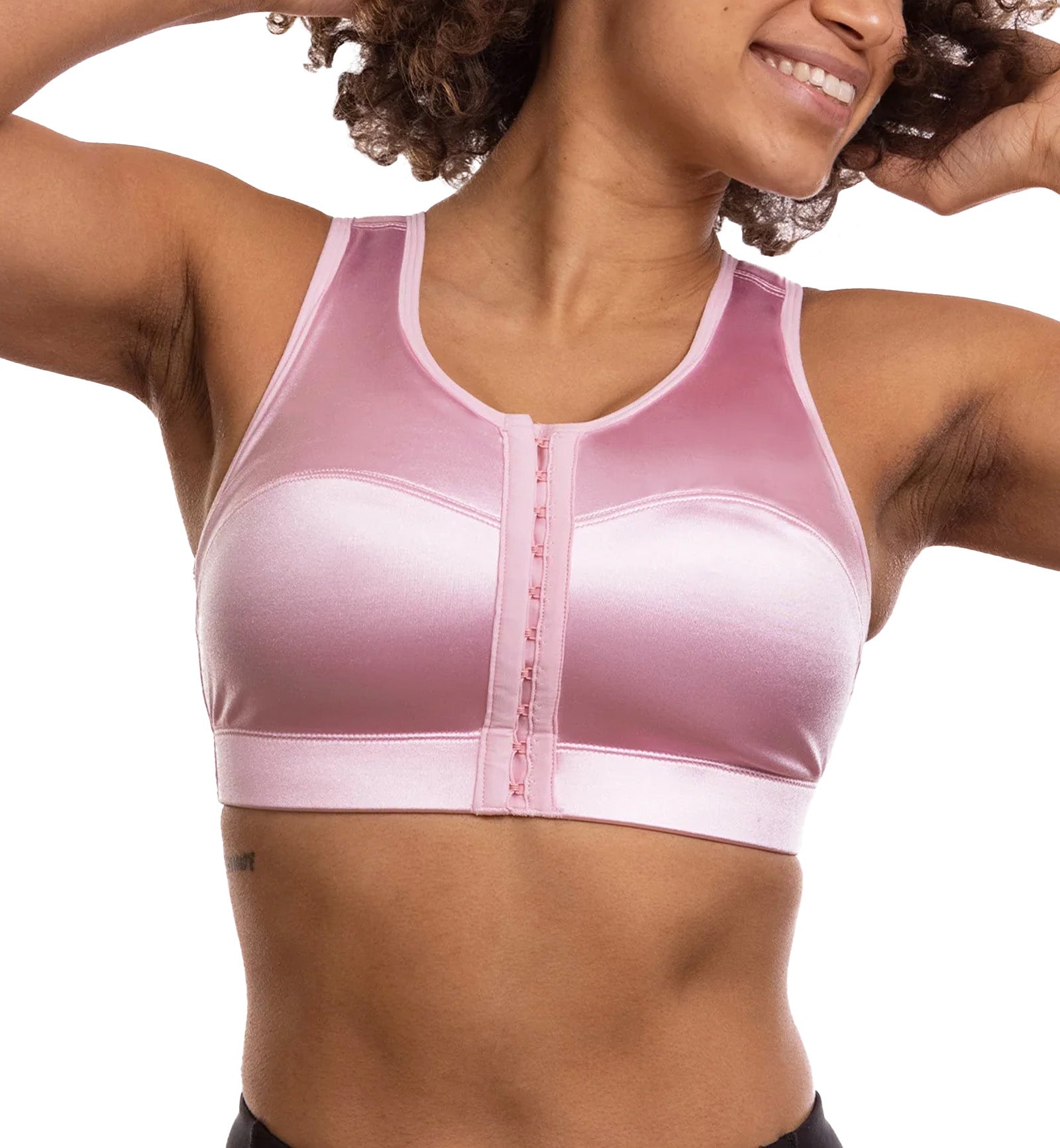 Enell High Impact Sports Bra (100)- Hope Pink - Breakout Bras