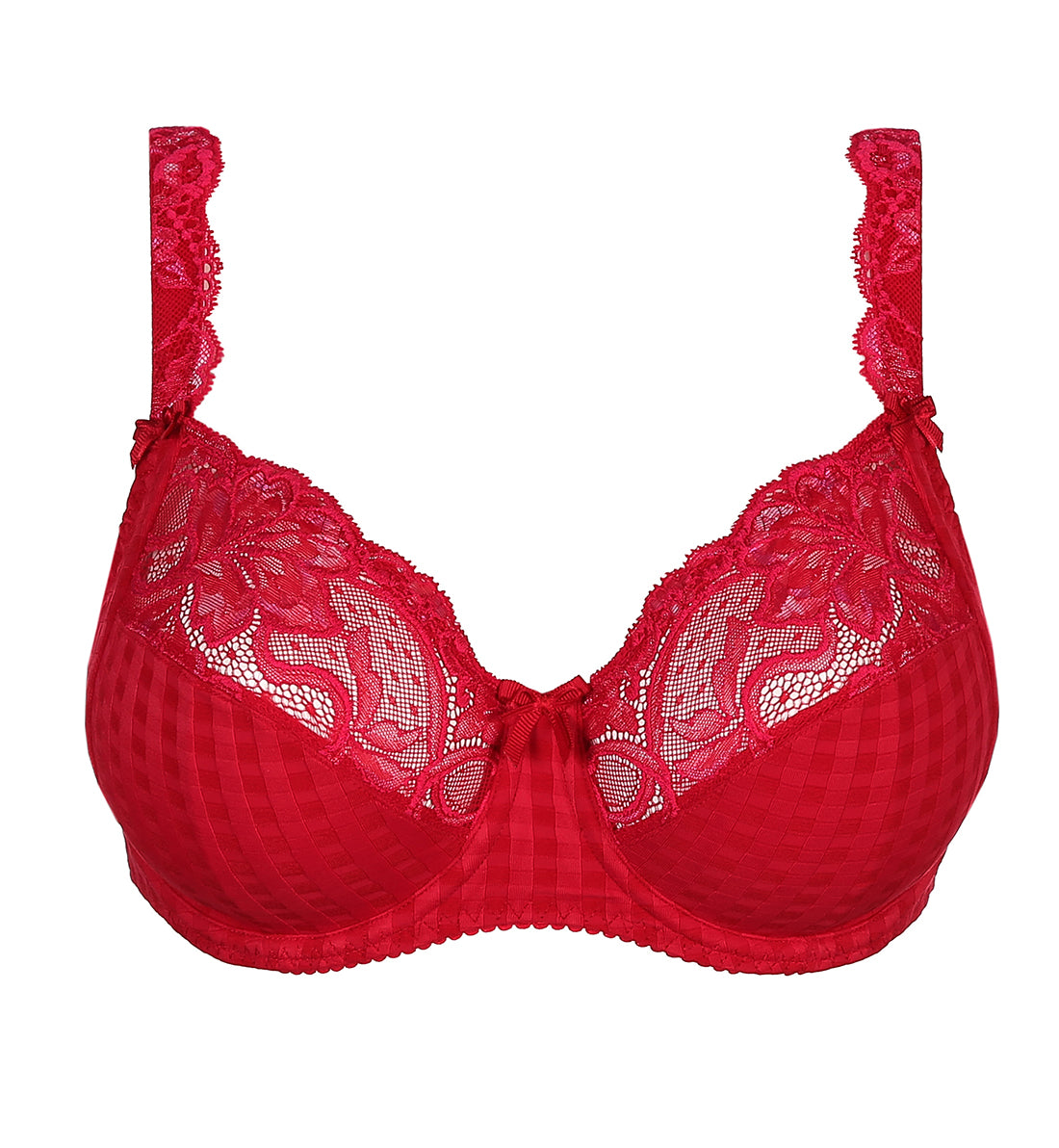 PrimaDonna Madison Full Cup Underwire Bra (0162120),32D,Persian Red - Persian Red,32D