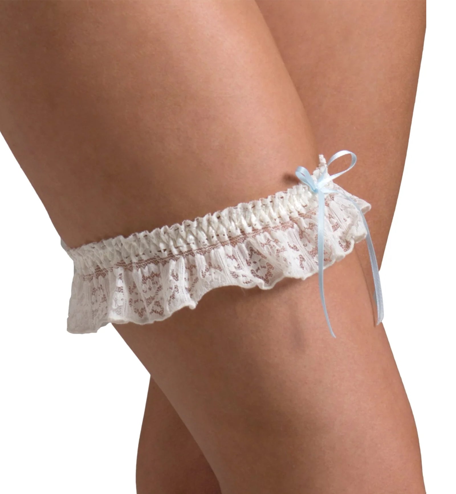 Hanky Panky Rosalyn Bridal Ruffle Leg Garter (48B002)
