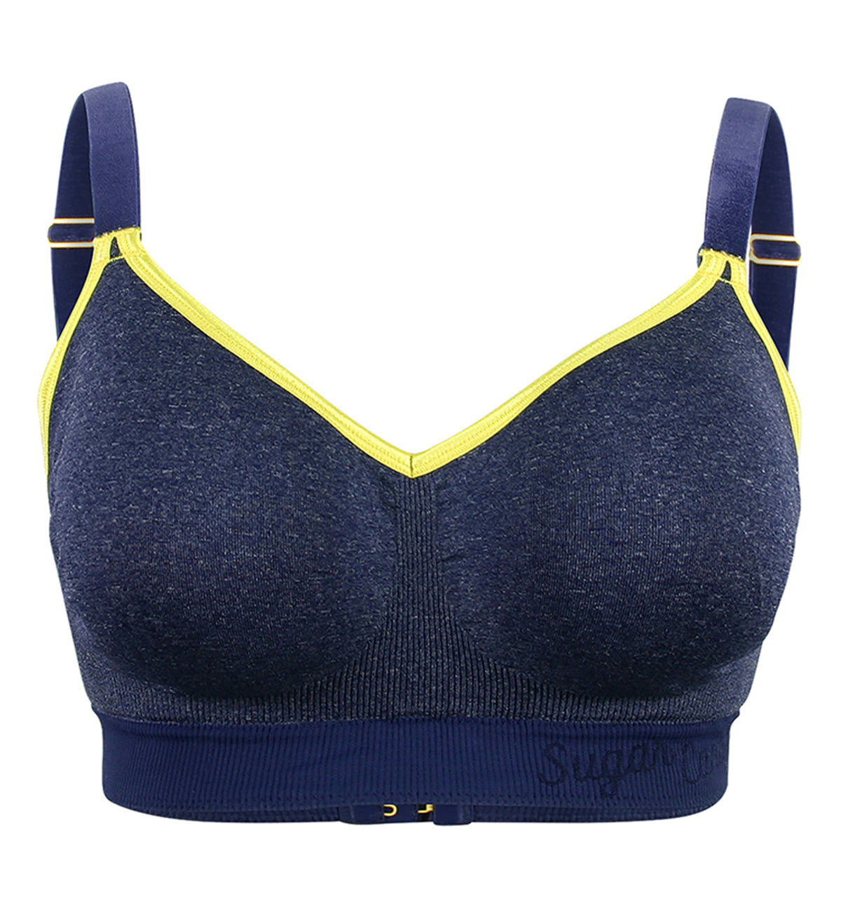 Sugar Candy by Cake Crush Seamless Fuller Bust Everyday Softcup G-L Cups (28-8008),XS,Denim - Denim,XS
