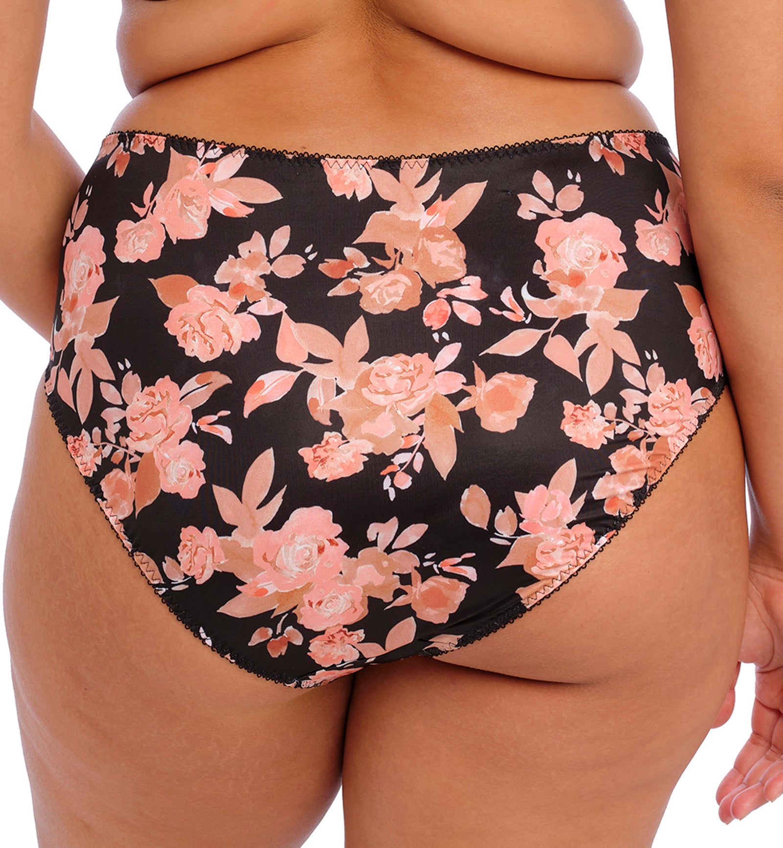 Elomi Morgan Stretch Lace Full Brief Panty (4116),2XL,Watercolour - Watercolour,2XL