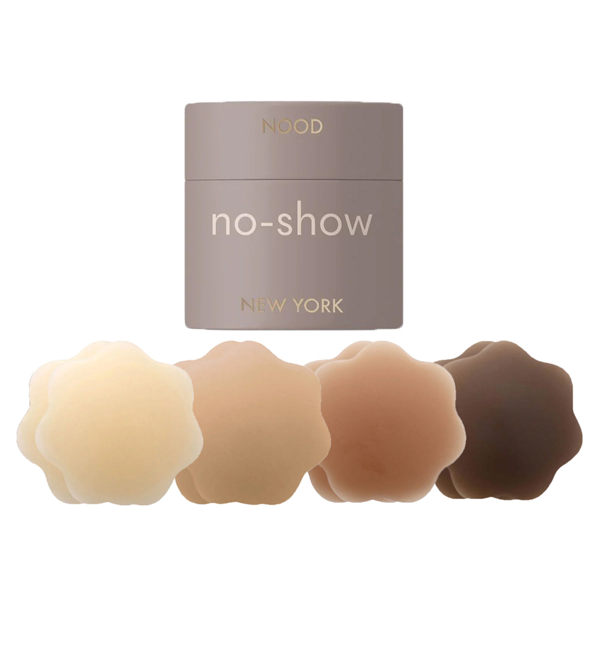 NOOD No-Show Nipple Covers (Daisy),Nood 3 - Nood 3,One Size