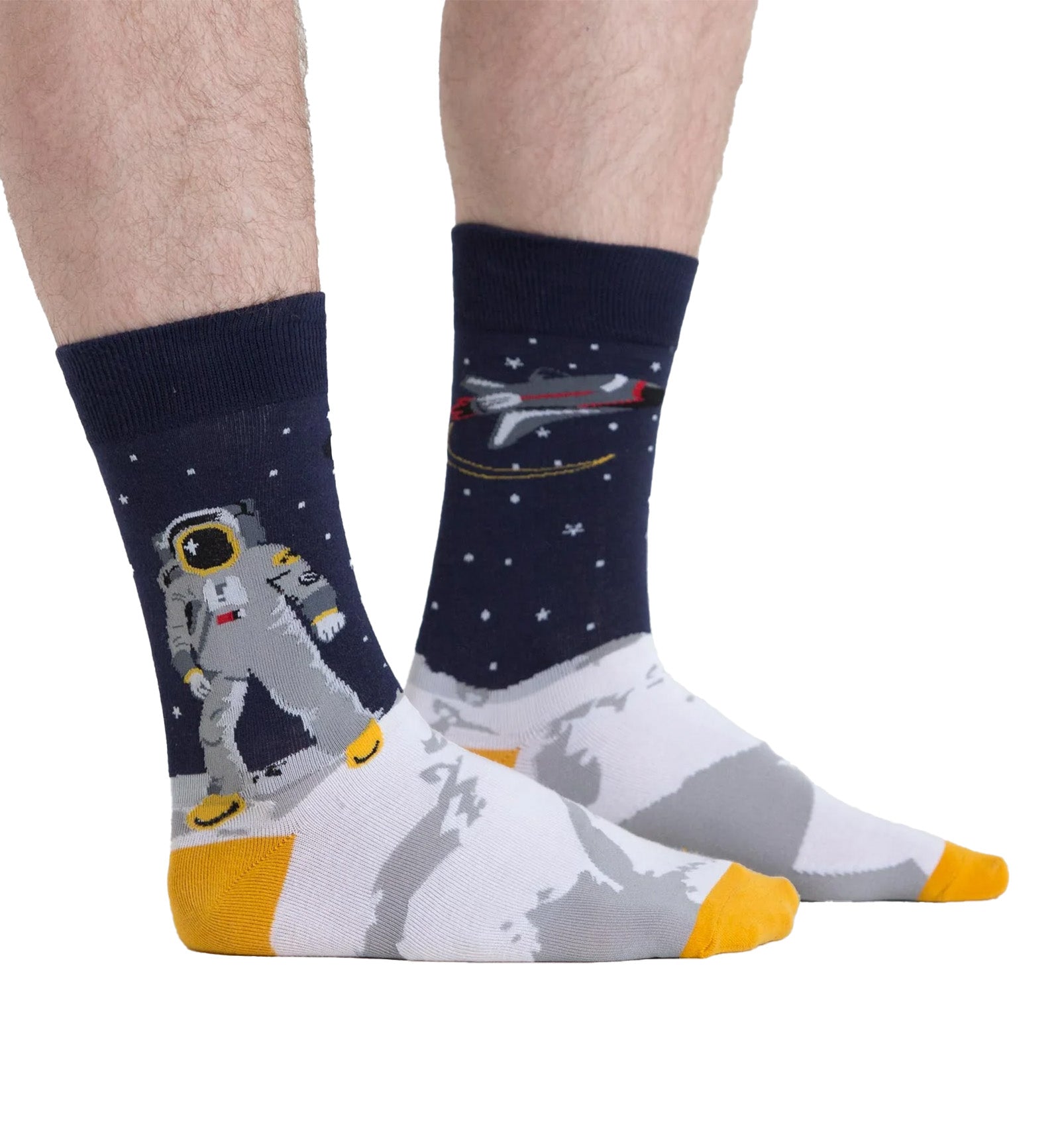 SOCK it to me Men's Crew Socks (mef0114),One Giant Leap - One Giant Leap,One Size