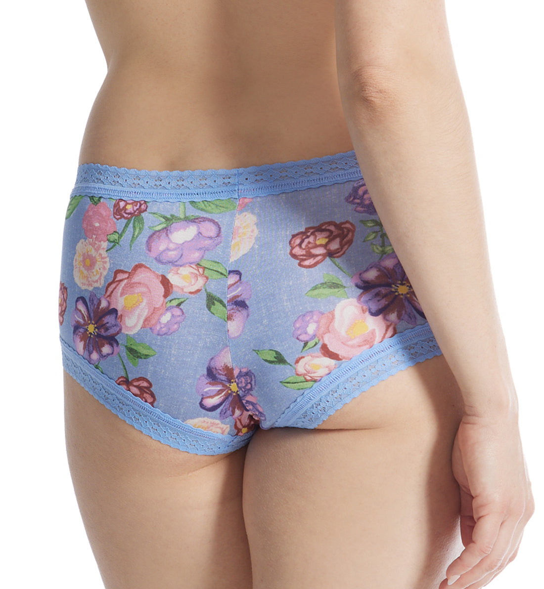 Hanky Panky DreamEase Printed Boyshort (PR681274),XS,Chatsworth House - Chatsworth House,XS