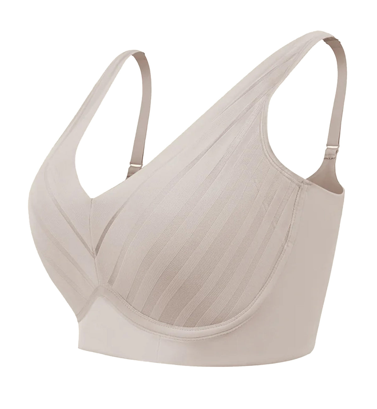Leonisa Daily Lace Wireless Support Bra (091174),Small,Nude - Nude,Small