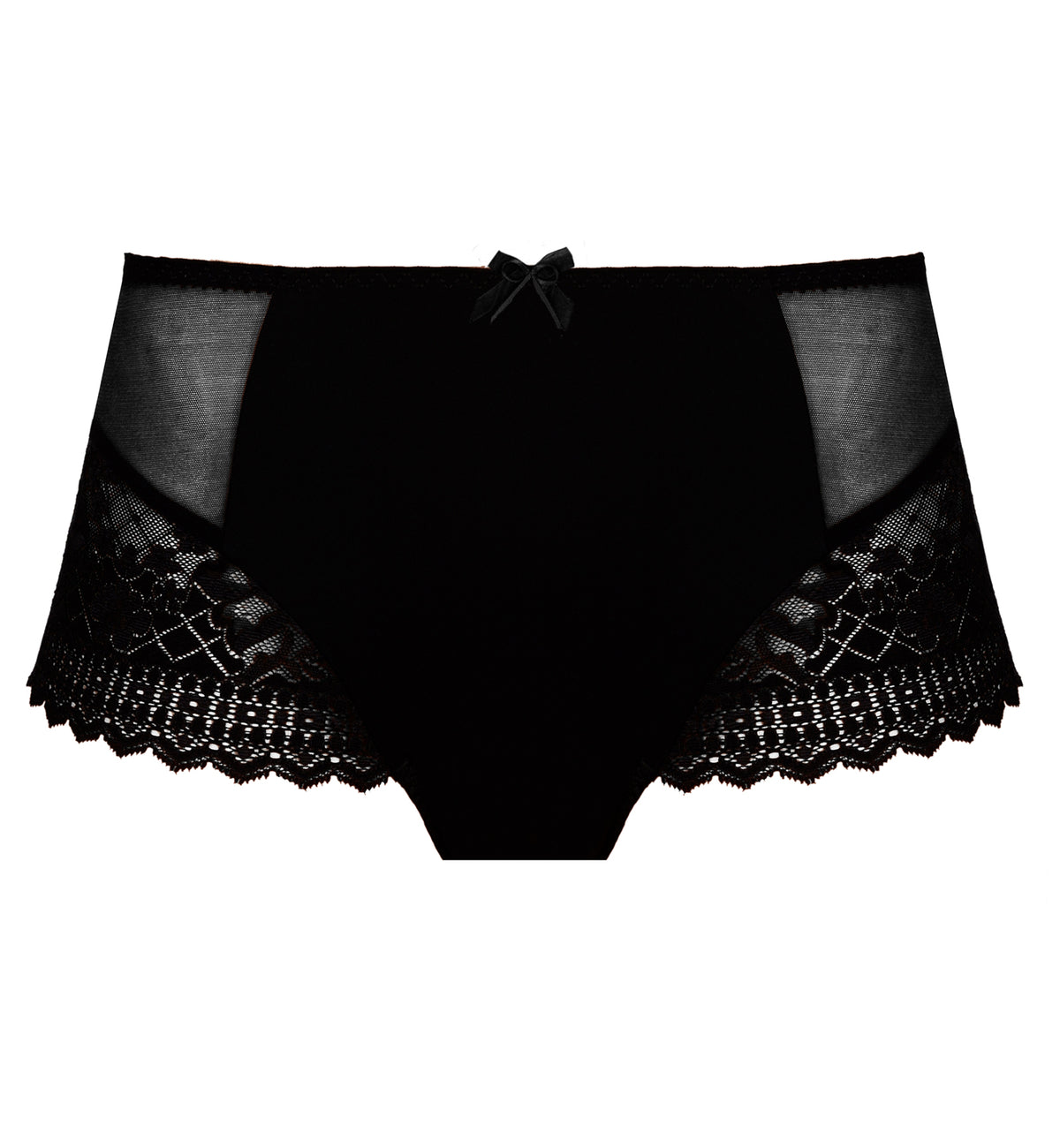Empreinte Melody Lace Panty (15586),Large,Black - Black,Large