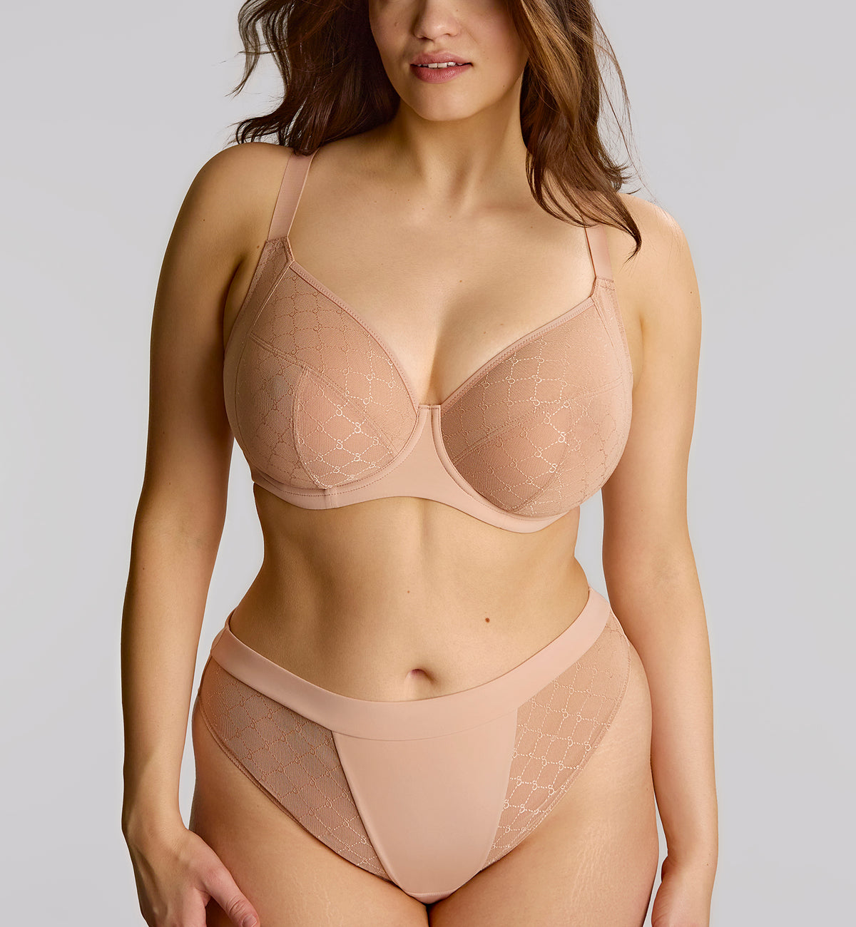 Sculptresse Muse Brazilian Brief (11443),Medium,Cameo Rose - Cameo Rose,Medium