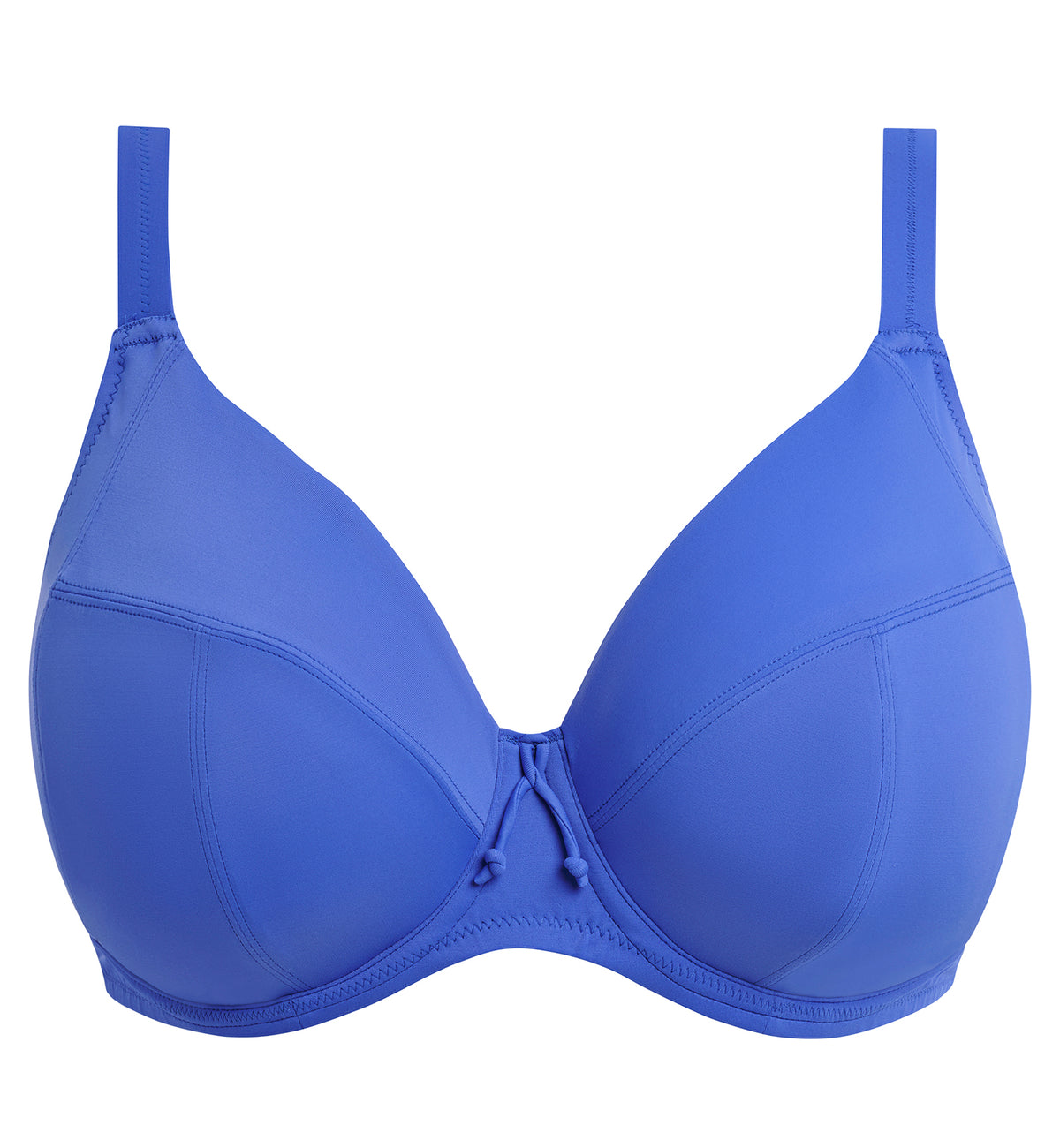 Elomi Plain Sailing Plunge Underwire Bikini Top (ES7284),34G,Azure - Azure,34G