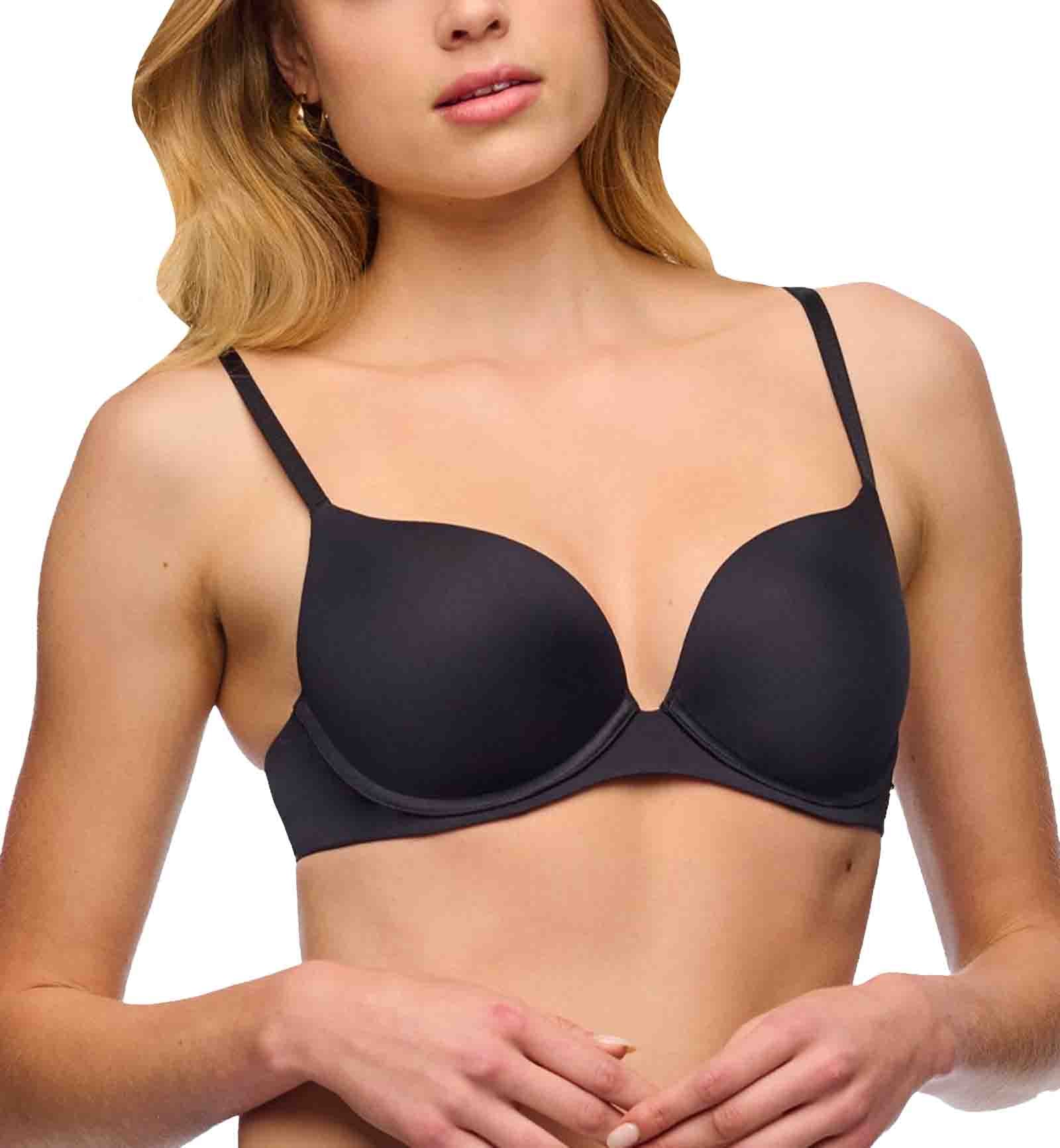 Cosabella Lisciante Push Up Bra (LISCI1131),32B,Black - Black,32B