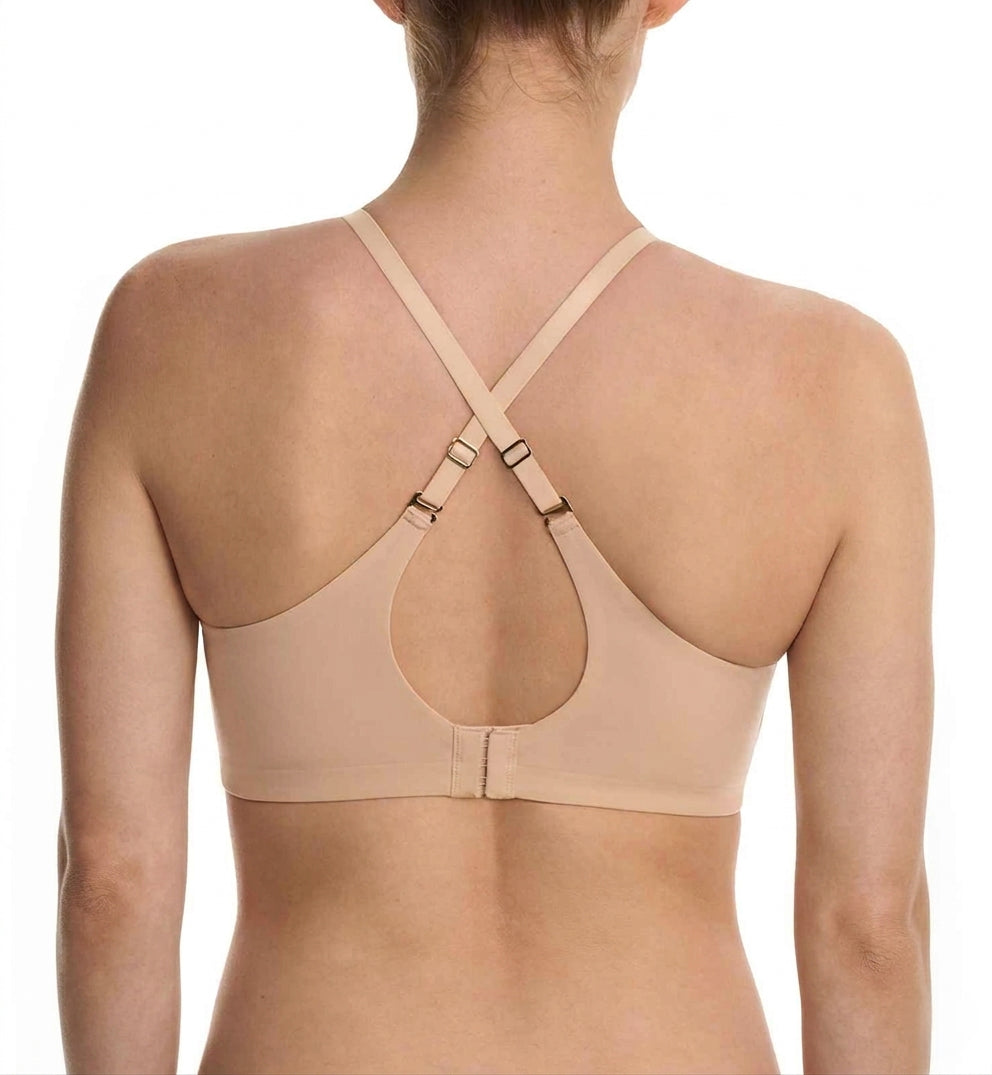 Natori Cloud Comfort Convertible Back Smoothing Wireless Bra (733338),30B,Light Mocha - Light Mocha,30B