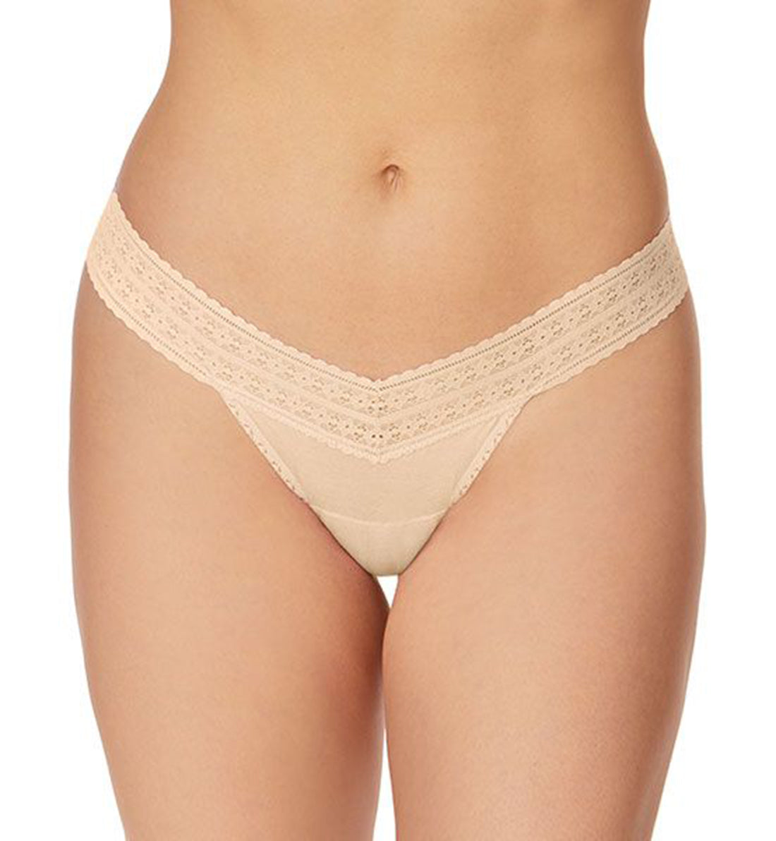 Hanky Panky DreamEase Low Rise Thong (631004),Chai - Chai,One Size