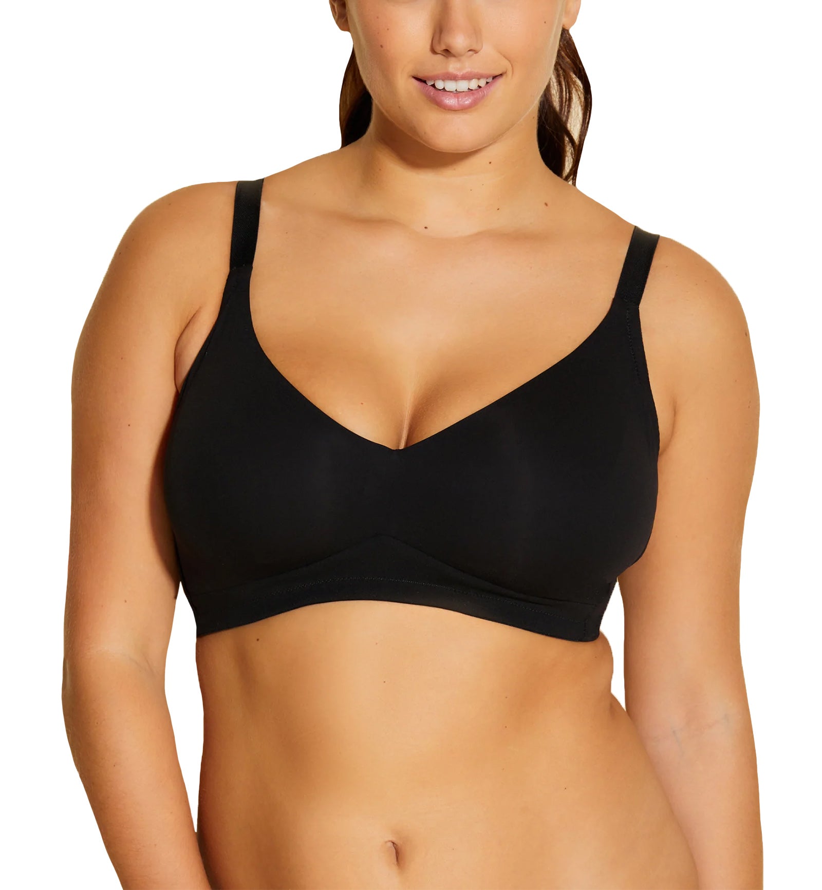 Cosabella Free Cut Micro CURVY Sweetie Bralette (FRECM1312),XS,Black - Black,XS