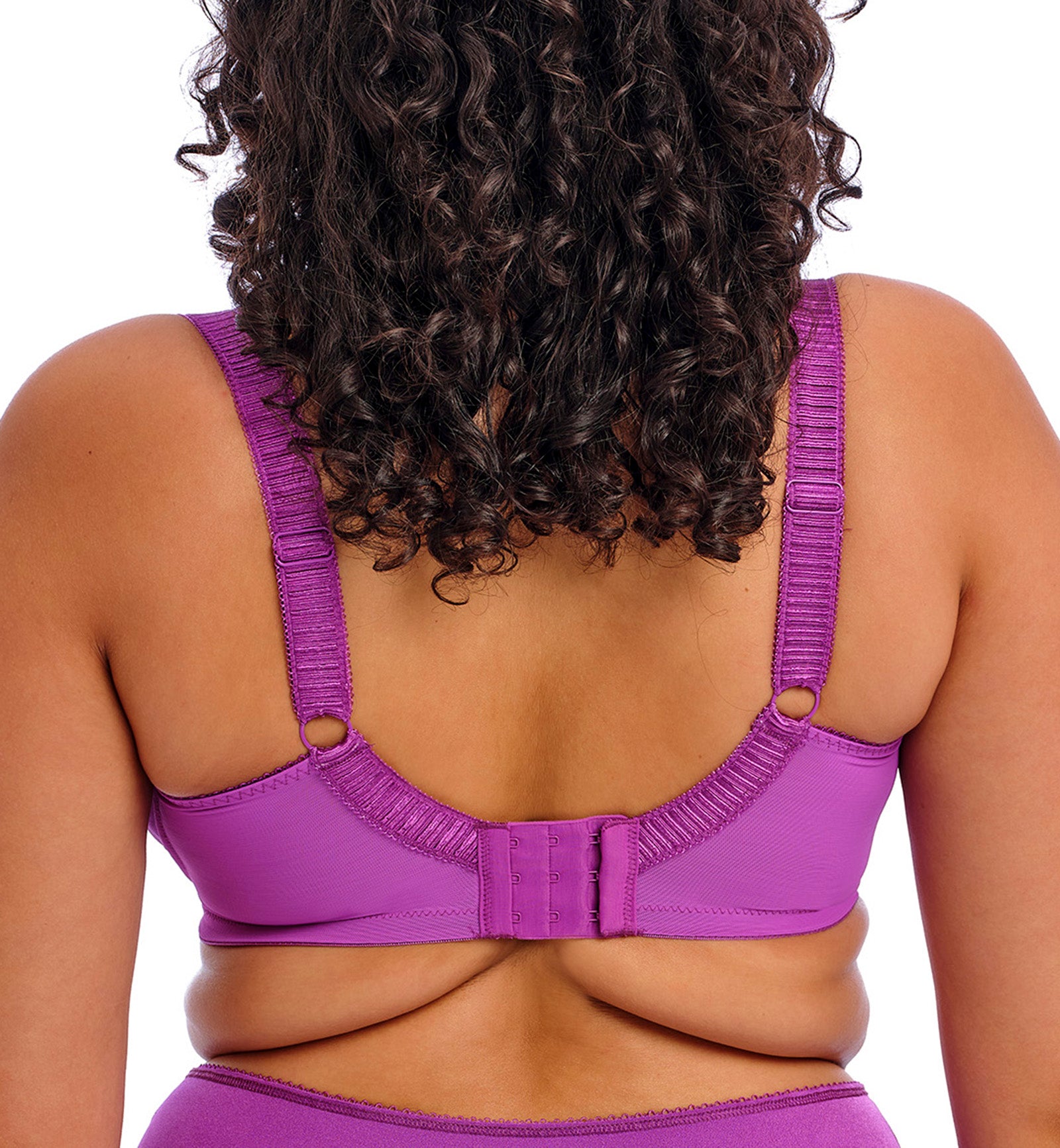 Elomi Cate Embroidered Full Cup Banded Underwire Bra (4030),34E,Dahlia - Dahlia,34E