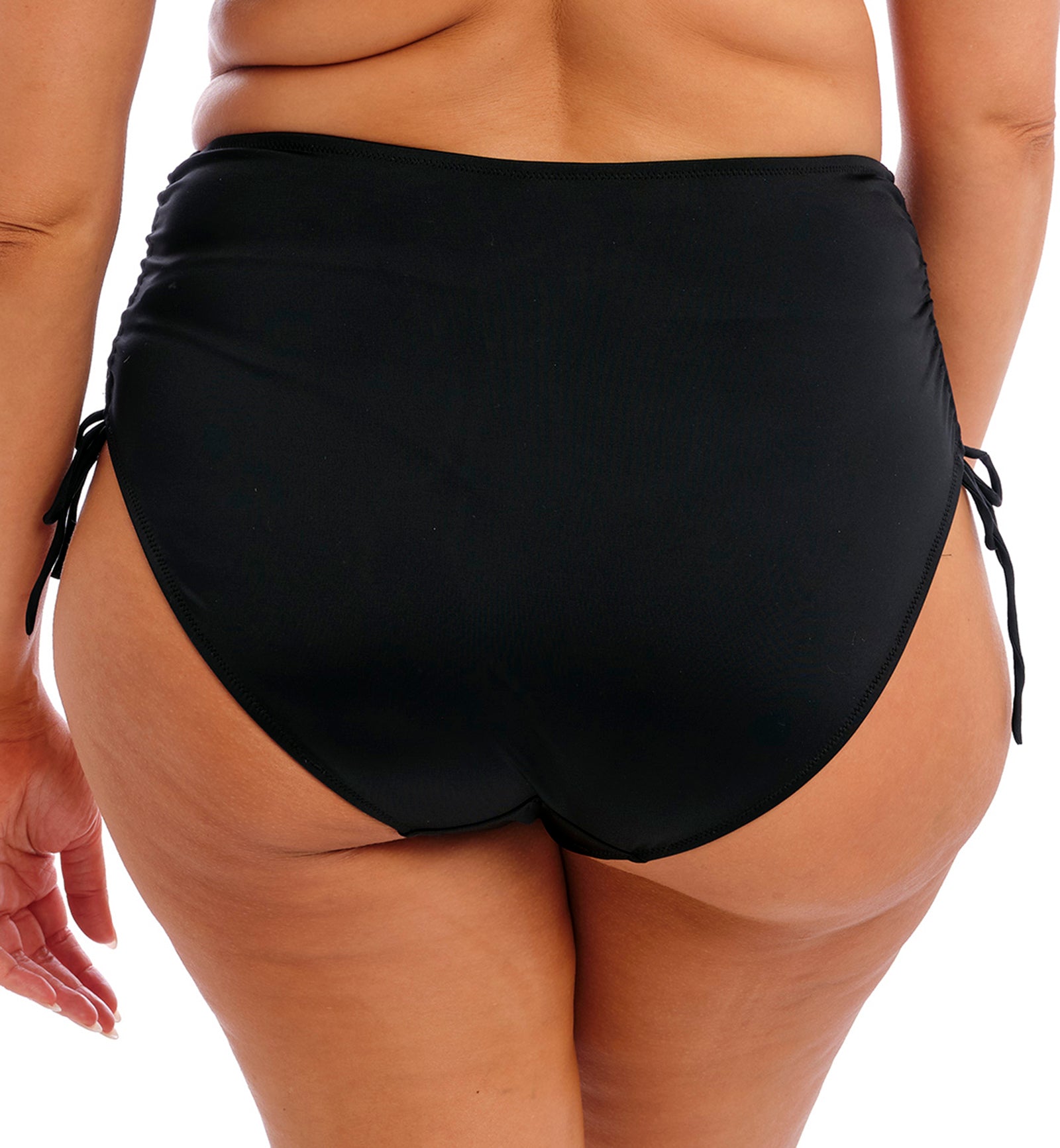 Elomi Plain Sailing Adjustable Side Swim Brief (ES7287),UK 14,Black - Black,UK 14