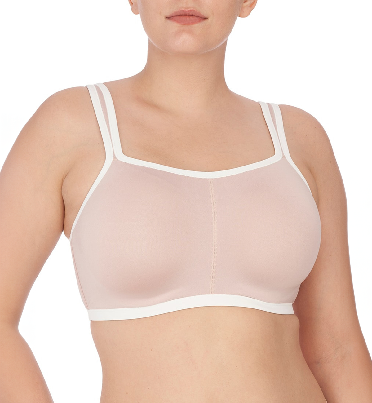 Natori Yogi Contour Convertible Underwire Sport Bra (731050),32C,Lt Mocha/ Lt Ivory - Light Mocha/ Light Ivory,32C