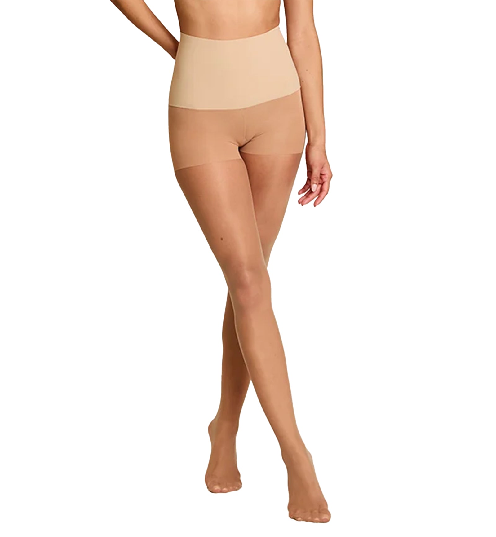 commando The Essential Sheer Control Tights (HCK10T01),Small,Medium Nude - Medium Nude,Small