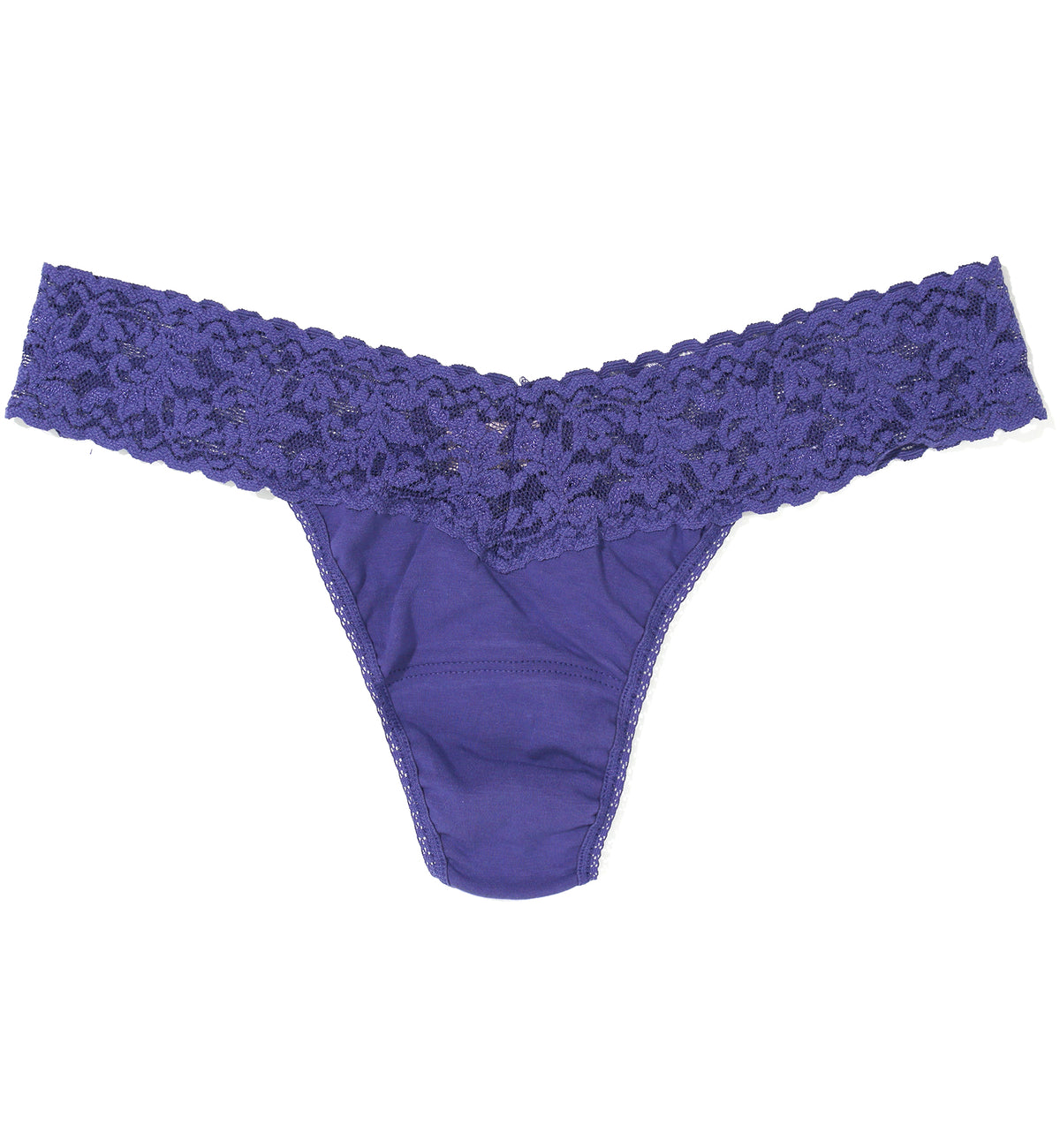Hanky Panky Cotton Low Rise Thong (891581P),Folk Song - Folk Song,One Size