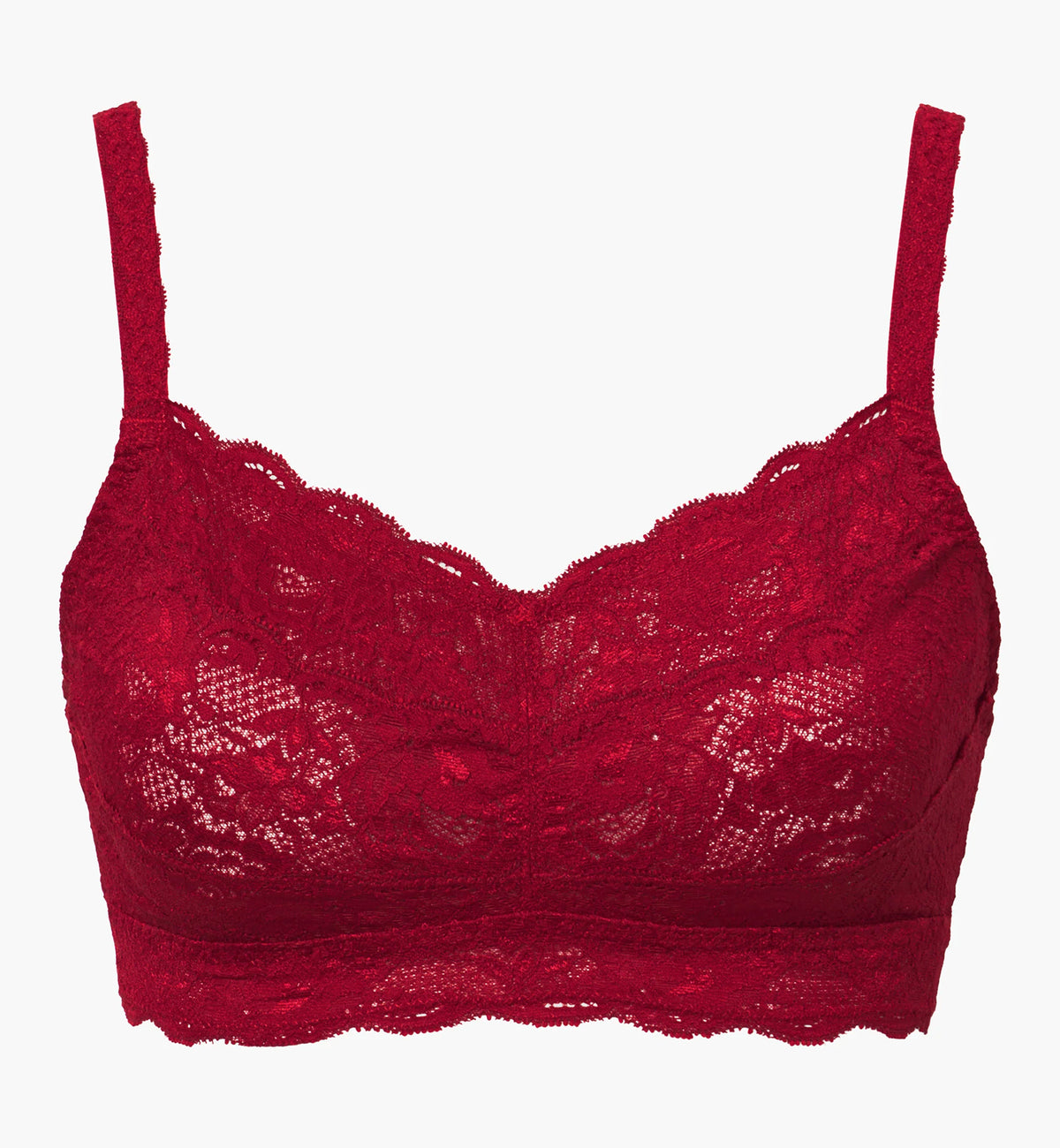 Cosabella Never Say Never CURVY Sweetie Bralette (NEVER1310),Petite,Sindoor Red - Sindoor Red,Petite