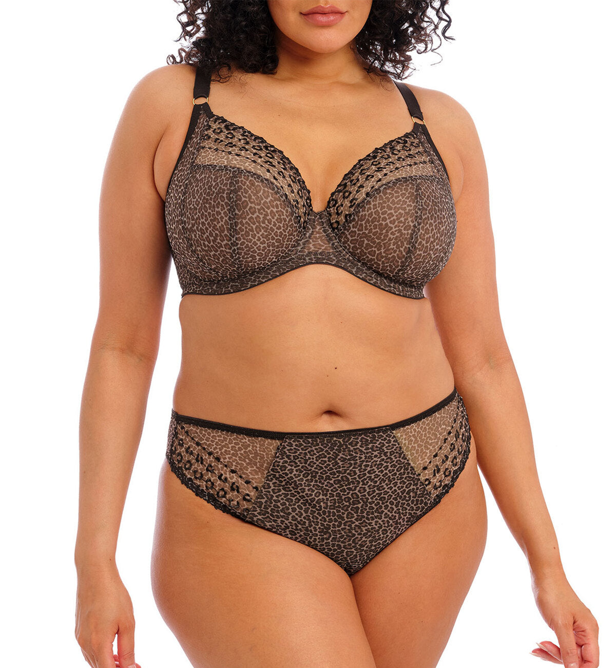 Elomi Matilda Thong (8907),Small,Leopard - Leopard,Small