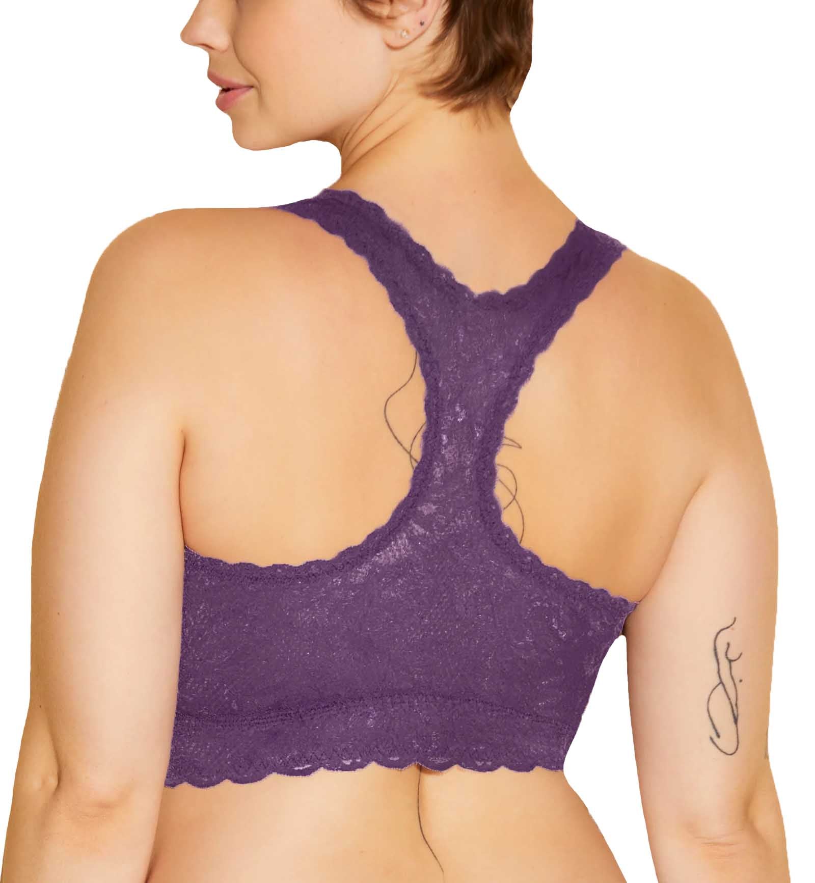 Cosabella NSN SUPER CURVY Racie Racerback Bralette (NEVER1365),XS,Zaadi Purple - Zaadi Purple,XS