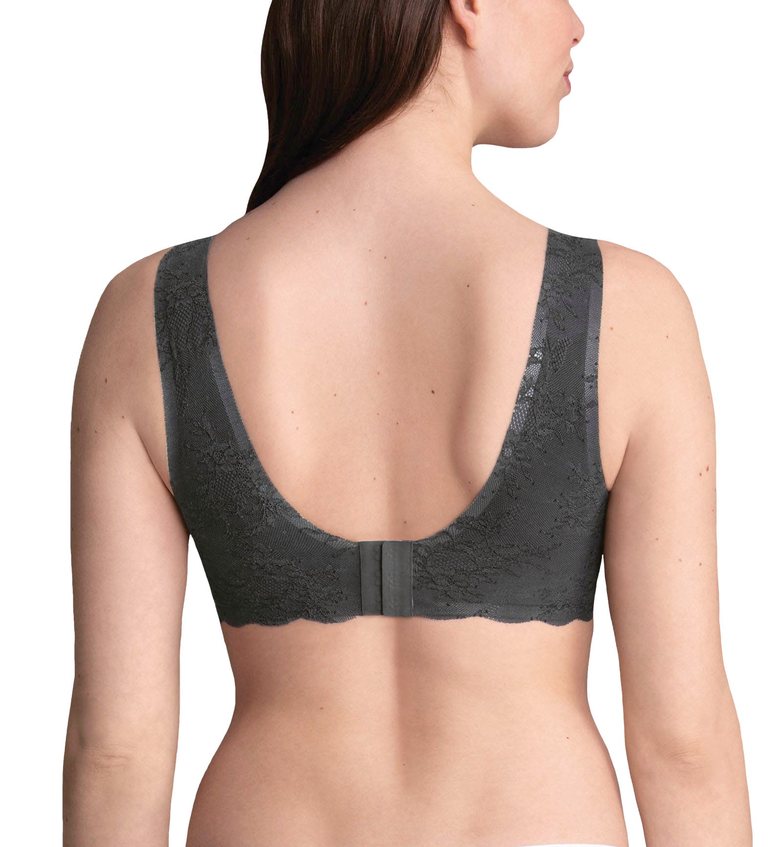 Anita Essentials Lace Lightly Padded Bralette (5400),XS,Anthracite - Anthracite,XS