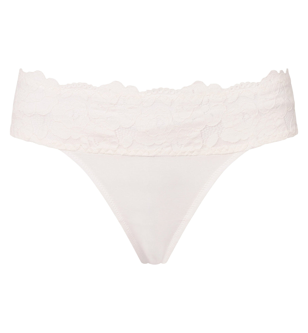 Cosabella Romanza Thong (ROMAN0321),Small,Moon Ivory - Moon Ivory,Small