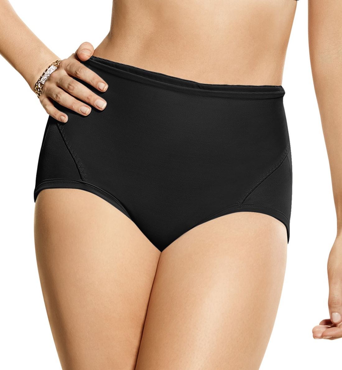 Leonisa Postpartum Panty with Adjustable Belly Wrap (012400),Small,Black - Black,Small