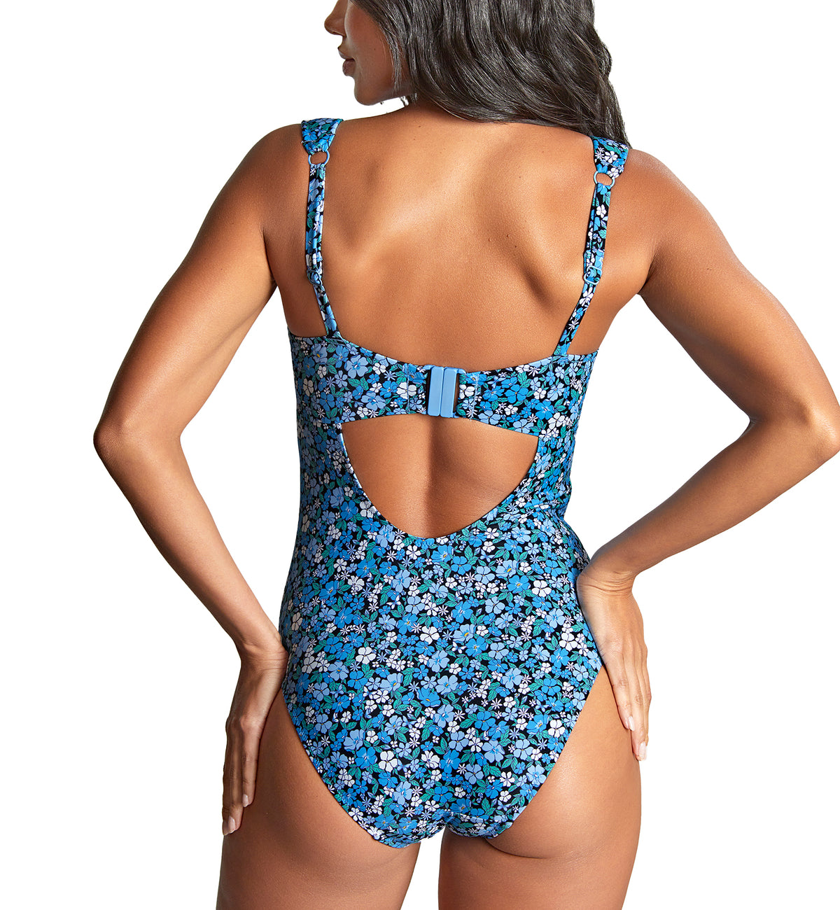 Panache Monica Balcony Underwire Swimsuit (SW1850),30FF,Posy Print - Posy Print,30FF