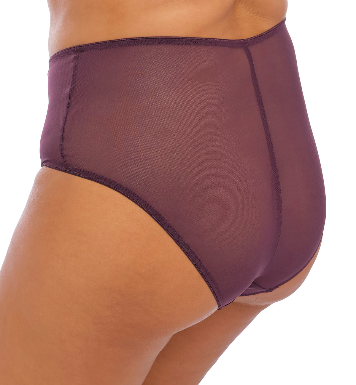 Elomi Matilda Matching Full Panty Brief (8906),Medium,Wine Diamond - Wine Diamond,Medium