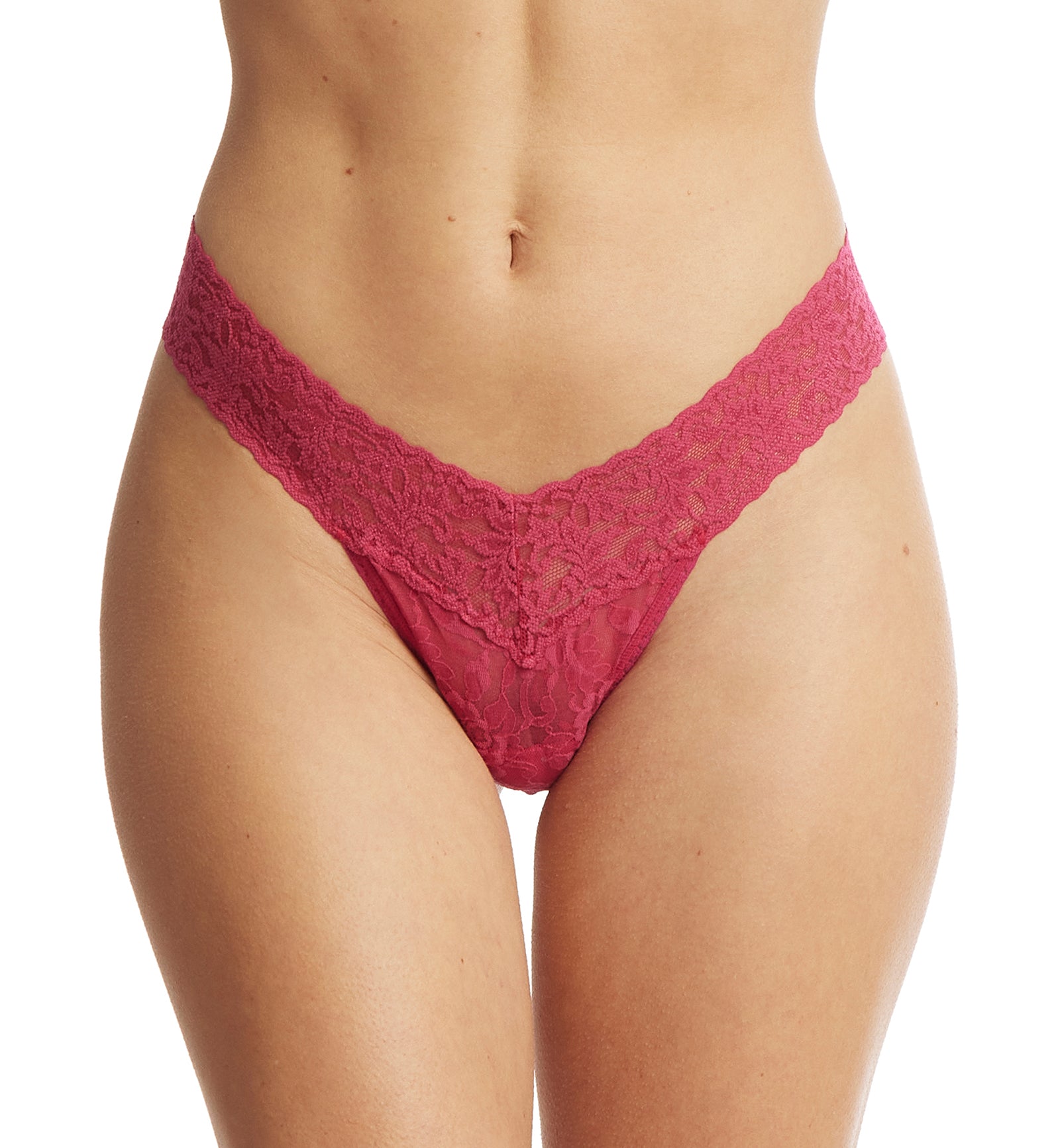 Hanky Panky Signature Lace Low Rise Thong (4911P),Evening Pour - Evening Pour,One Size