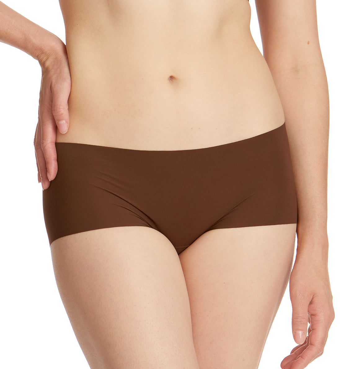 Hanky Panky BreatheSoft Boyshort (6J1281B),XS,Mahogany - Mahogany,XS