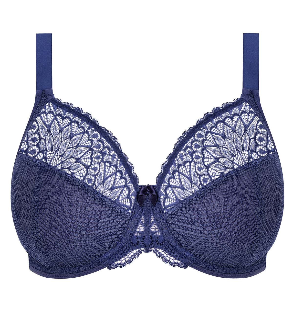 Elomi Tiernie Plunge Underwire Bra (303334),32GG,Denim - Denim,32GG