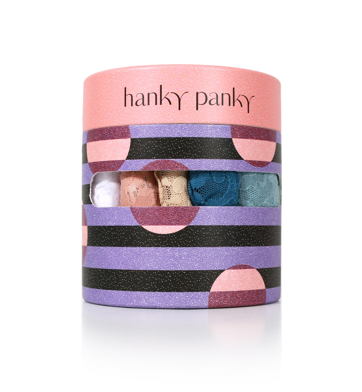 Hanky Panky 5-PACK Signature Lace Original Rise Thong (48115PK),Holiday23 IDCS - IDCS,One Size