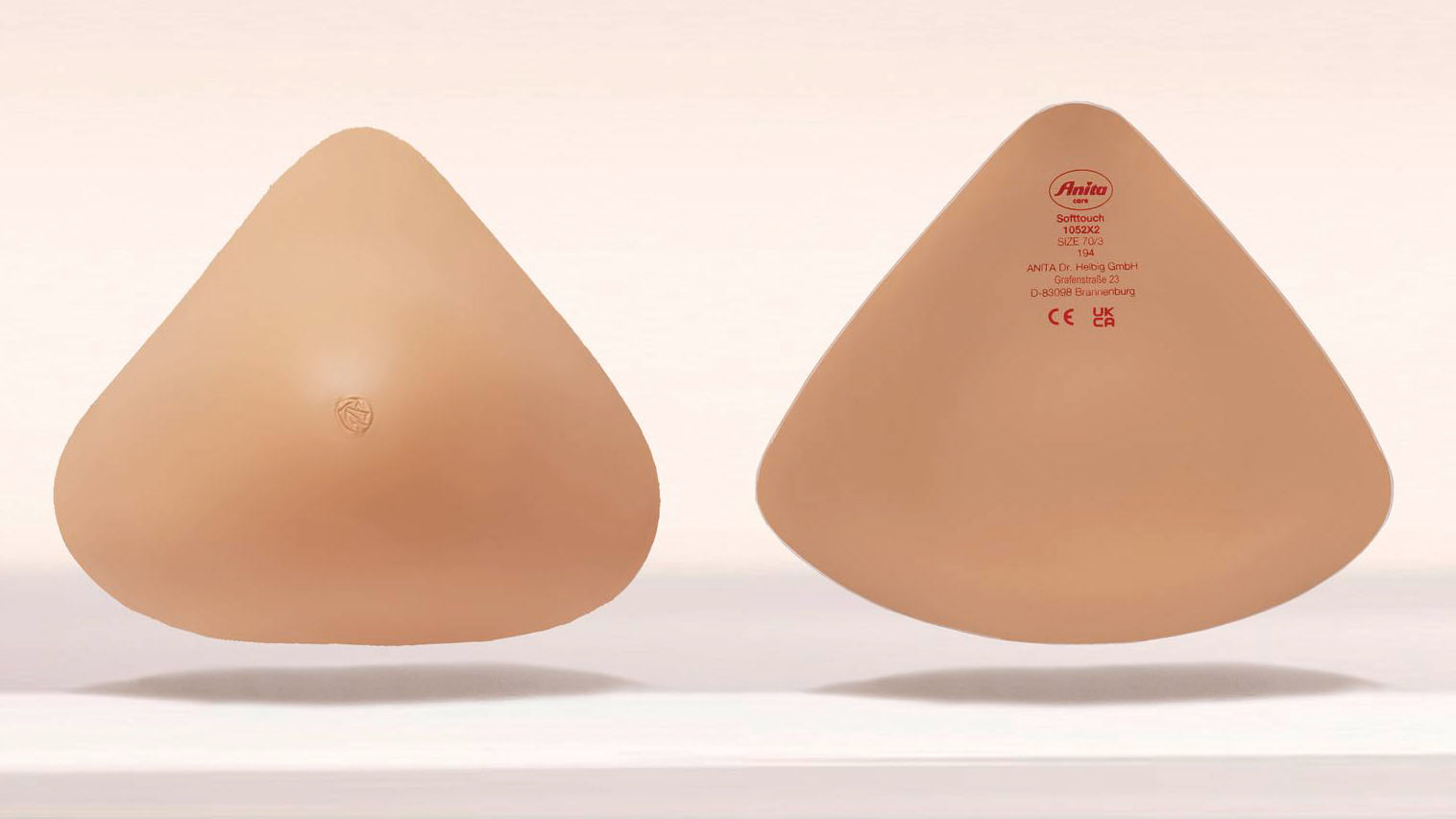 Anita Care Softtouch Silicone Breast Form (1052X2),Size 5 - Skin,5