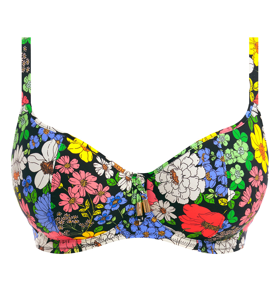 Freya Floral Haze Sweetheart Padded Underwire Bikini Top (202803),30E,Multi - Multi,30E