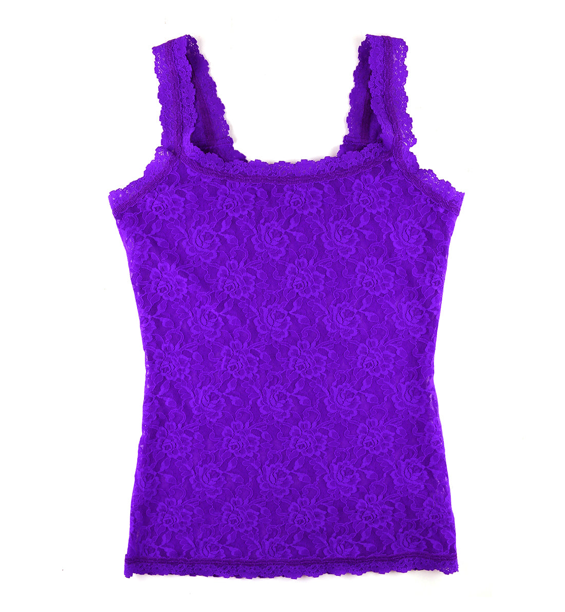 Hanky Panky Signature Lace Unlined Camisole (1390L),XS,Majestic Purple - Majestic Purple,XS
