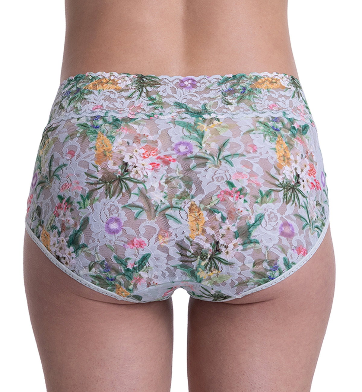 Hanky Panky Signature Lace Printed French Brief (PR461),Small,Floriculture - Floriculture,Small