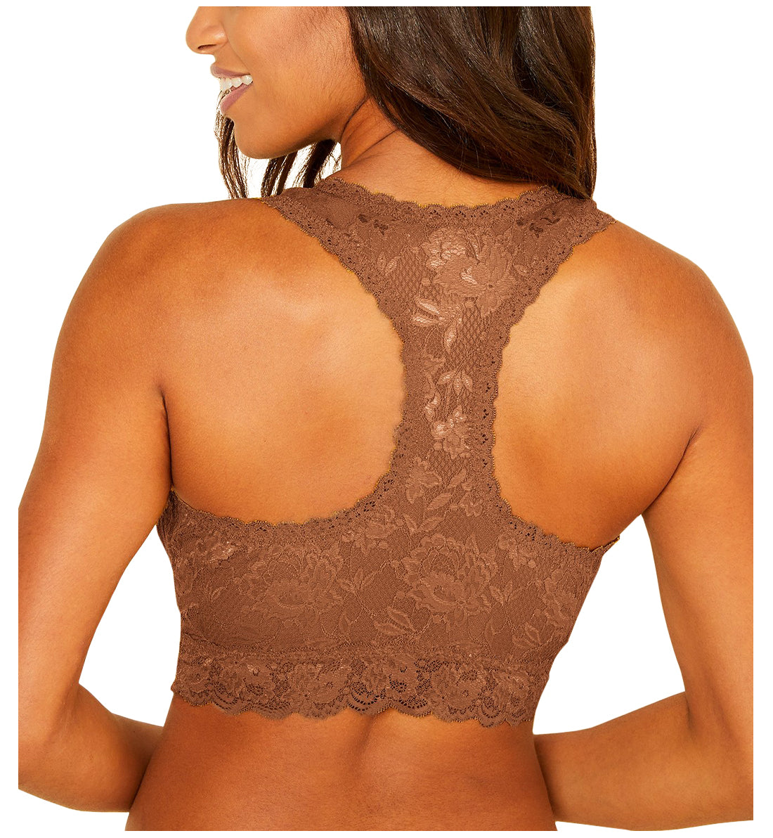 Cosabella Never Say Never CURVY Racie Racerback Bralette (NEVER1355),XS,Due - Due,XS