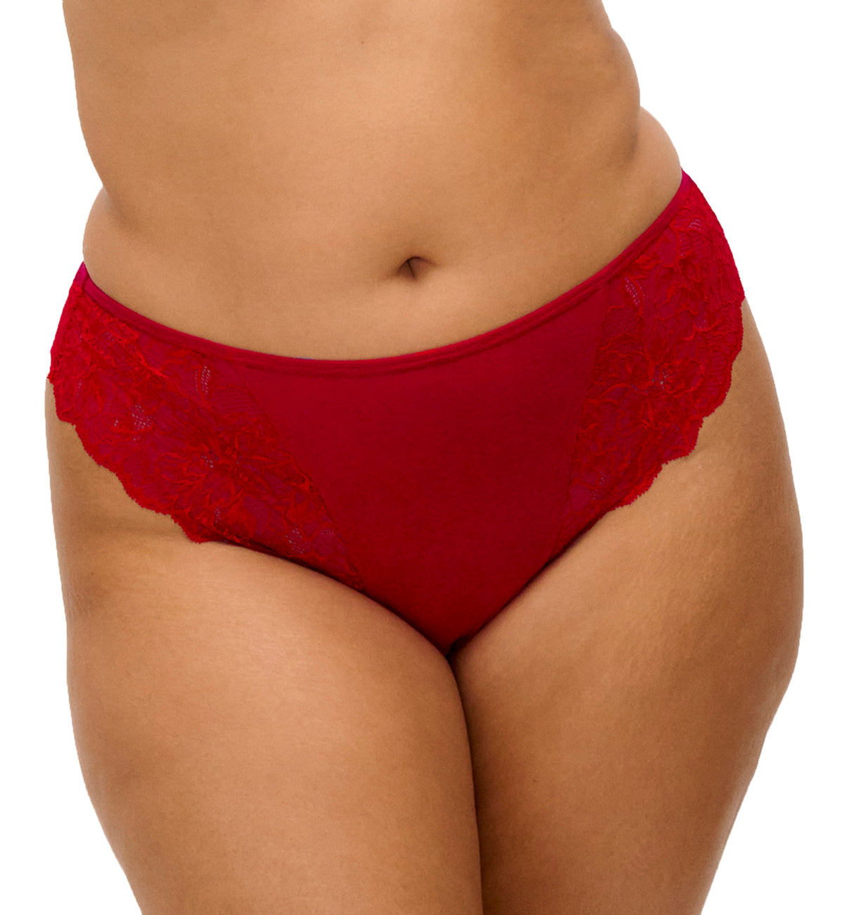 Elomi Brianna Thong (8087),Small,Haute Red - Haute Red,Small