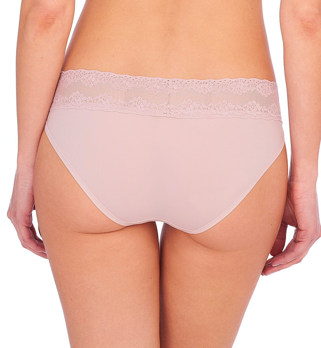 Natori Bliss Perfection V-Kini Panty (756092),O/S,Rose Beige - Rose Beige,One Size