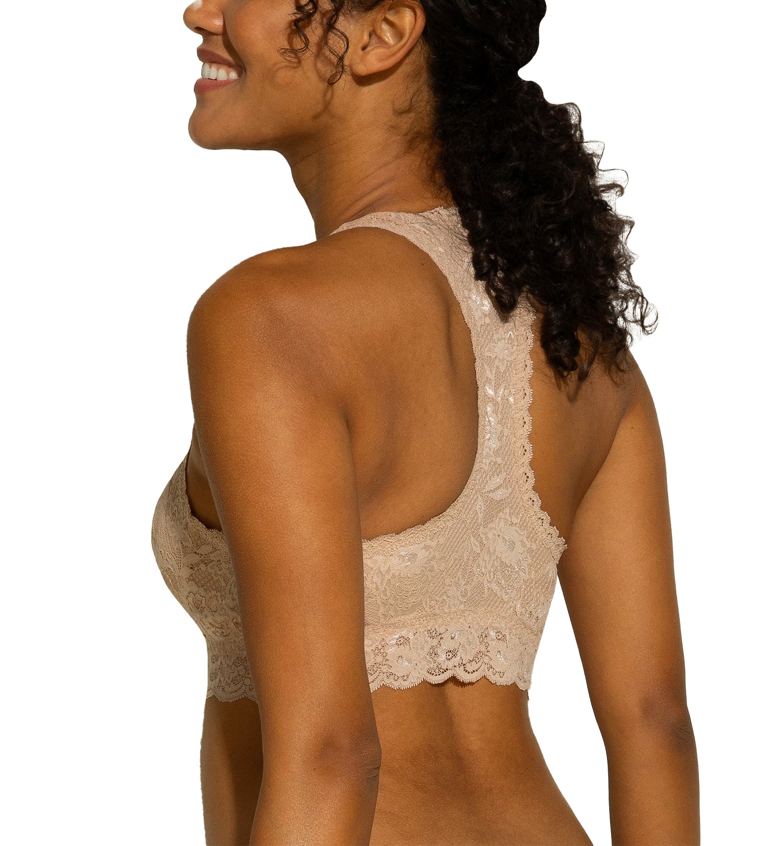 Cosabella Never Say Never Post Surgical Front Closure Bralette (NEVER1368),Small,Sette - Sette,Small