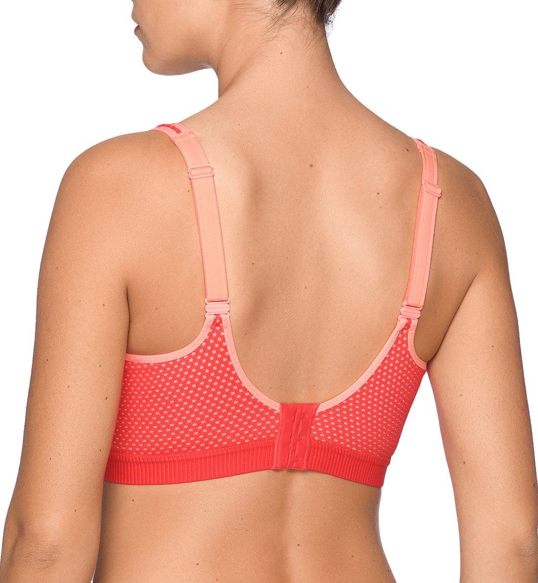 PrimaDonna Sport The Mesh Padded Underwire Sports Bra (600-0216),30D,Sparkling Pink - Sparkling Pink,30D