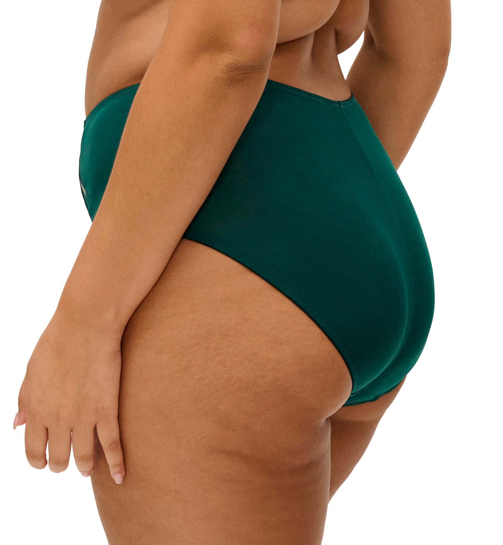 Elomi Sachi Full Brief (4366),Medium,Deep Emerald - Deep Emerald,Medium