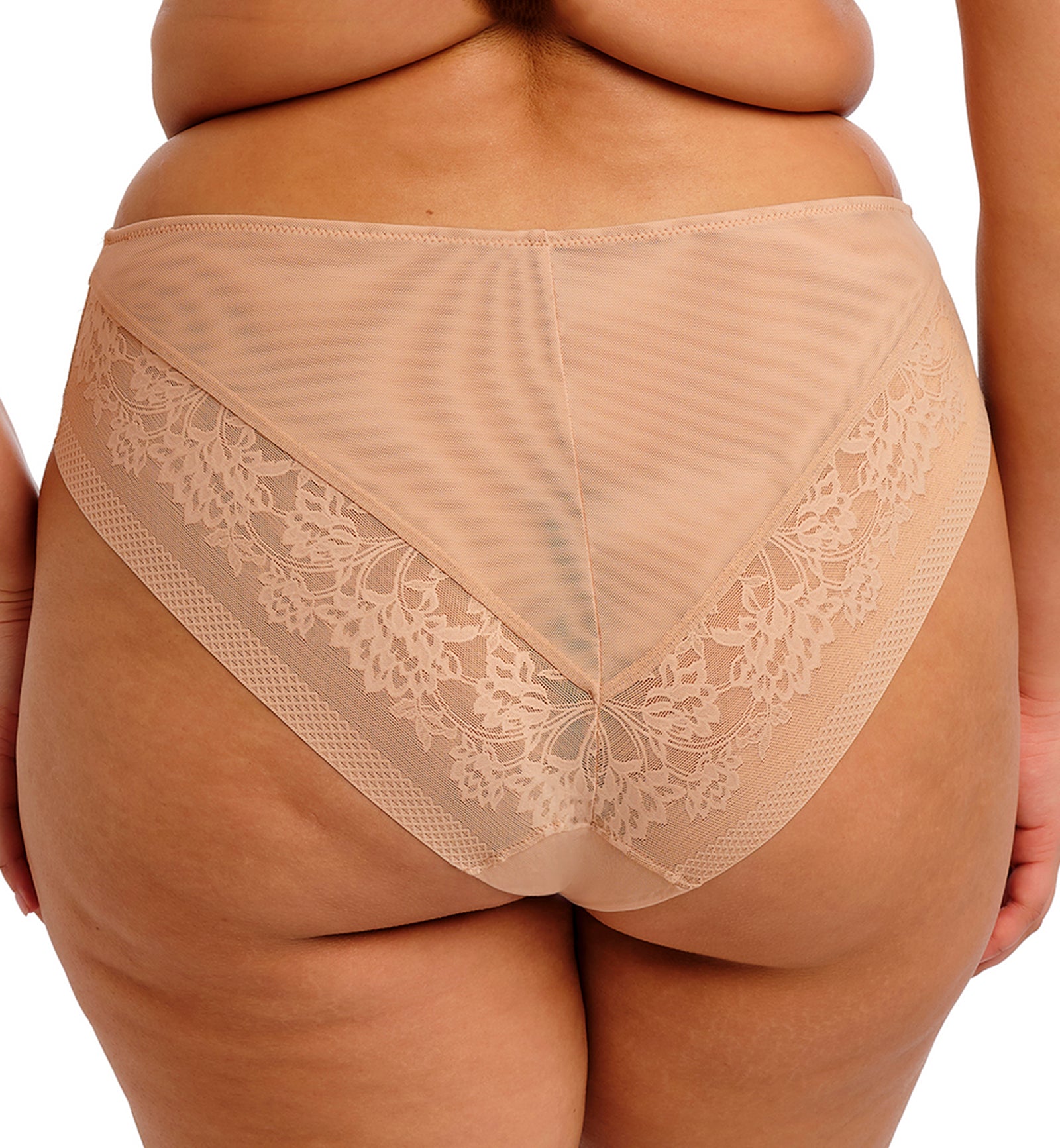 Elomi Nerina Matching High Leg Brief (302753),Small,Sahara - Sahara,Small