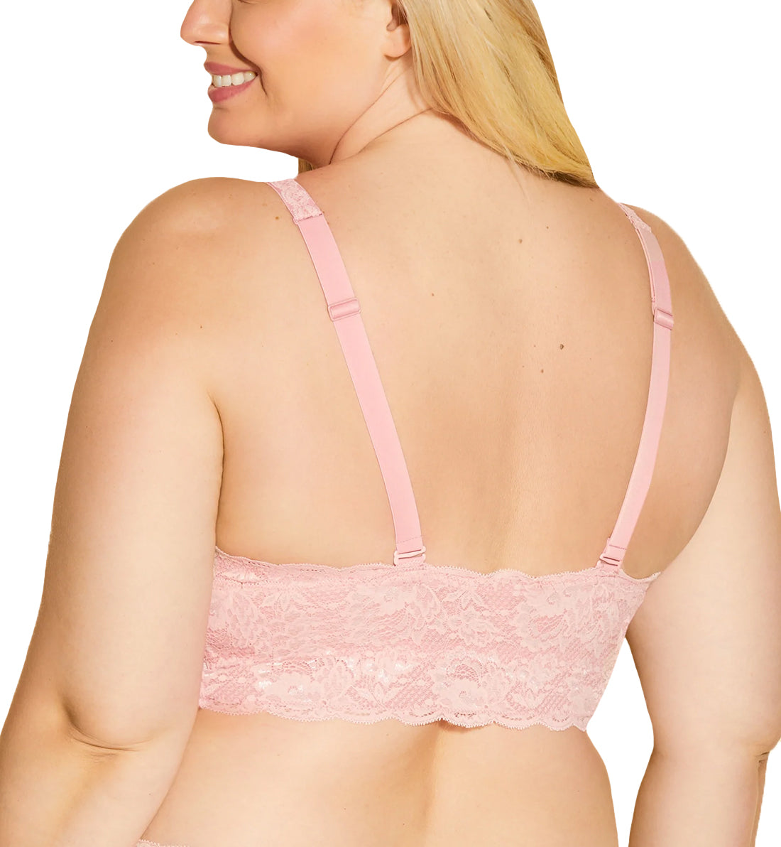 Cosabella NSN ULTRA CURVY Sweetie Bralette (NEVER1321),XS,Jaipur Pink - Jaipur Pink,XS