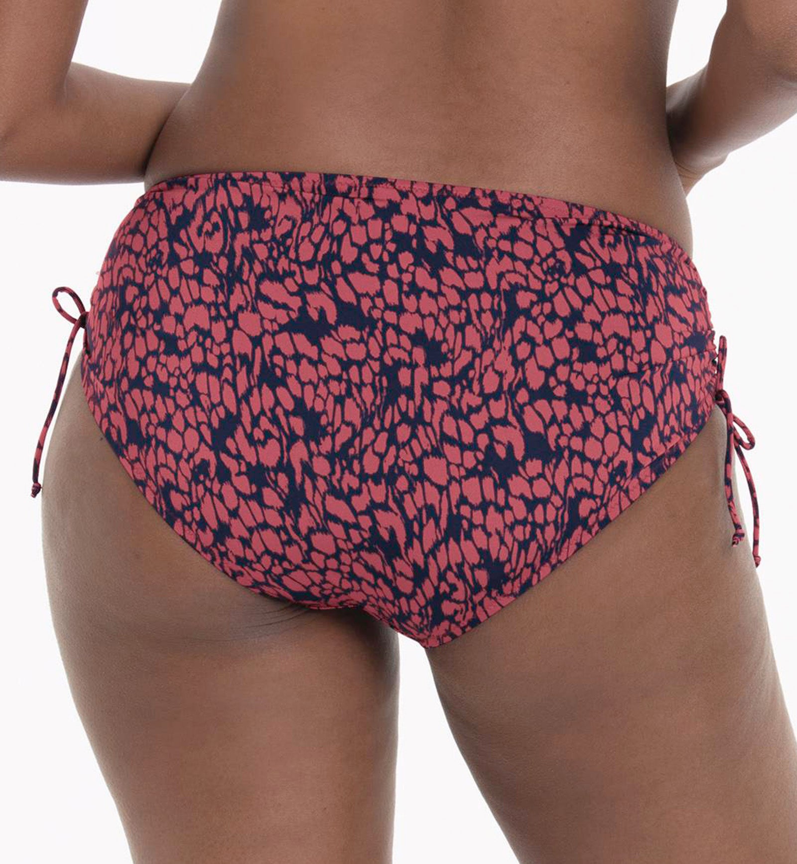 Anita Marble Beach Ive Hipster Swim Bottom (8789-0),Medium,Rosewood - Rosewood,Medium